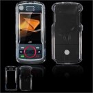 Hard Plastic Glossy Faceplate Case Cover for Motorola Debut i856 - Clear