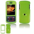Hard Plastic Glossy Faceplate Case Cover for Motorola Debut i856 - Green