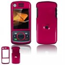 Hard Plastic Glossy Faceplate Case Cover for Motorola Debut i856 - Rose Pink