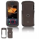 Hard Plastic Glossy Faceplate Case Cover for Motorola Debut i856 - Smoke