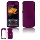 Hard Plastic Rubber Feel Faceplate Case Cover for Motorola Debut i856 - Purple