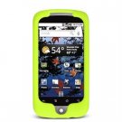 Soft Rubber Silicone Skin Cover Case for Google Nexus One - Green