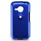 Hard Plastic Rubber Feel Faceplate Case Cover for HTC Droid Eris - Blue