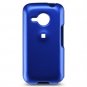 Hard Plastic Rubber Feel Faceplate Case Cover for HTC Droid Eris - Blue