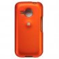 Hard Plastic Rubber Feel Faceplate Case Cover for HTC Droid Eris - Orange