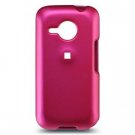 Hard Plastic Rubber Feel Faceplate Case Cover for HTC Droid Eris - Pink