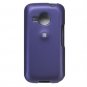 Hard Plastic Rubber Feel Faceplate Case Cover for HTC Droid Eris - Purple