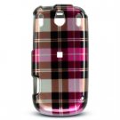 Hard Plastic Design Faceplate Case Cover for Palm Pixi - Pink Plaid