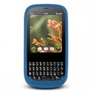 Soft Rubber Silicone Skin Cover Case for Palm Pixi - Blue