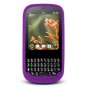Soft Rubber Silicone Skin Cover Case for Palm Pixi - Purple