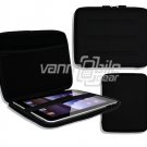 Black Hard Nylon Shell Case w/ Interior Mesh Pocket for Apple iPad