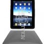 Gray/Smoke 1-Pc Hard Rubber Semi-Transparent Case w/ "Circle Design" for Apple iPad