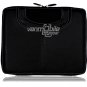 Black "Mini Briefcase" Leather Case w/ Carrying Handles for Apple iPad