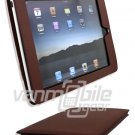 Brown Leather "Slider" Case for Apple iPad