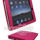 Hot Pink Leather "Slider" Case for Apple iPad