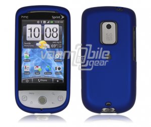 Blue Hard "Rubber Feel" Case for HTC Hero (Sprint)