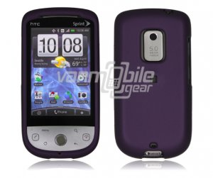 Purple Hard "Rubber Feel" Case for HTC Hero (Sprint)