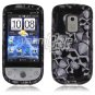 Black Skulls Design Hard Case for HTC Hero (Sprint)