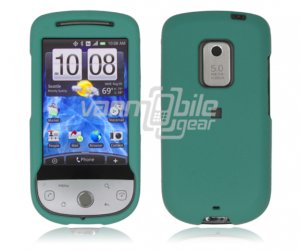 Turquoise Hard "Rubber Feel" Case for HTC Hero (Sprint)