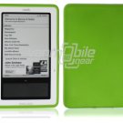 Green Hard Rubber Gel Skin Case for Barnes & Noble's Nook e-Reader