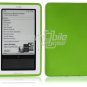 Green Hard Rubber Gel Skin Case for Barnes & Noble's Nook e-Reader