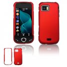 Red Hard "Rubber Feel" Case for Samsung Mythic A897 (AT&T)