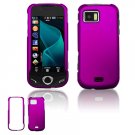 Purple Hard "Rubber Feel" Case for Samsung Mythic A897 (AT&T)