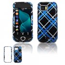 Black/Blue Design Hard Case for Samsung Mythic A897