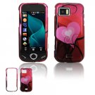 Pink Heart Design Hard Case for Samsung Mythic A897