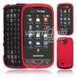 Pink Hard "Rubberize" 2-Pc Snap On Plastic Faceplate Case for Samsung Reality U820 (Verizon)