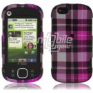 Pink Design Hard 2-Pc Snap On Faceplate Case for Motorola Cliq XT (T-Mobile)