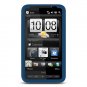 Blue Soft Rubber Cover for HTC HD2 (T-Mobile)