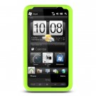 Green Soft Rubber Cover for HTC HD2 (T-Mobile)