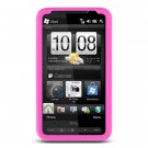 Pink Soft Rubber Cover for HTC HD2 (T-Mobile)