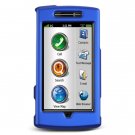 Blue Hard "Rubber Feel" Case for Garmin Nuvifone G60 (AT&T)