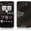 Gray/Black Design 1-Pc Hard Case for HTC HD2 (T-Mobile)