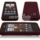 Burgundy Soft Cover for HTC Droid Incredible (Verizon Wireless)