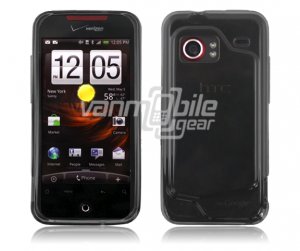 Clear Hard 2-Pc Case for HTC Droid Incredible (Verizon Wireless)