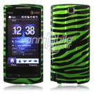Green/Black Stripes Design Hard 2-Pc Faceplate Case for HTC Pure (AT&T)