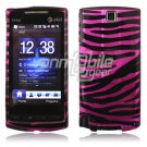 Pink/Black Stripes Design Hard 2-Pc Faceplate Case for HTC Pure (AT&T)