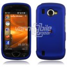 Blue Hard "Rubber Feel" 2-Pc Snap On Case for Samsung Omnia 2 i920 (Verizon Wireless)