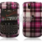 Pink Plaid Design Hard Case for BlackBerry Tour 9600/9630
