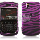 Black/Pink Zebra with Blings Design Hard Case for BlackBerry Tour 9600/9630
