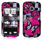 Butterfly Design Hard 2-Pc Snap On Case for HTC Droid Eris (Verizon Wireless)
