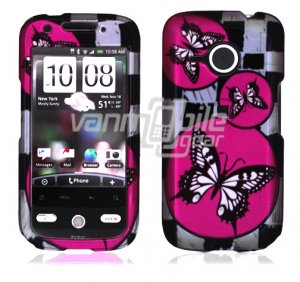 Butterfly Design Hard 2-Pc Snap On Case for HTC Droid Eris (Verizon Wireless)