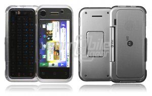 Clear 2-Pc Hard Snap On Case for Motorola BackFlip (AT&T)