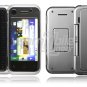 Clear 2-Pc Hard Snap On Case for Motorola BackFlip (AT&T)