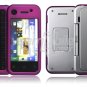 Purple 2-Pc Hard Snap On Case for Motorola BackFlip (AT&T)