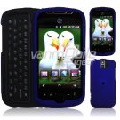 Blue Hard 2-Pc Snap On Faceplate Case for myTouch 3G Slide (T-Mobile)
