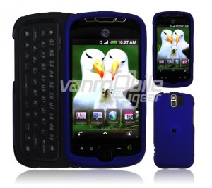 Blue Hard 2-Pc Snap On Faceplate Case for myTouch 3G Slide (T-Mobile)